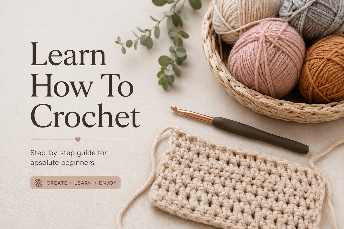 Learn Crochet Basics Step by Step